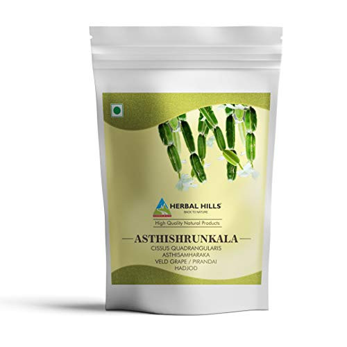 Herbal Hills Asthishrunkala Powder cissus quadrangularis Powder - Weight Management - 454 GMS 16oz
