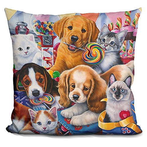 LiLiPi" Sweet Ones Decorative Accent Throw Pillow