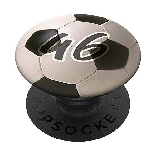 Football Soccer Number 46 Favorite Players PopSockets Grip and Stand for Phones and Tablets Football Soccer Number 46 Favorite Players PopSockets Grip and Stand for Phones and Tablets