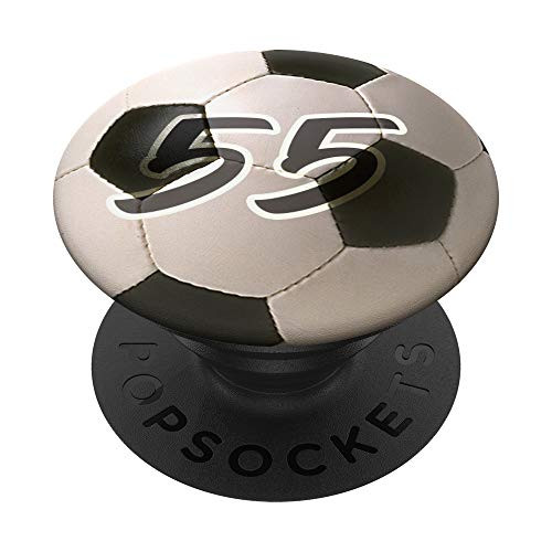 Football Soccer Number 55 Favorite Players PopSockets Grip and Stand for Phones and Tablets Football Soccer Number 55 Favorite Players PopSockets Grip and Stand for Phones and Tablets
