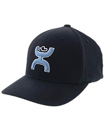 HOOEY Unrung Model Polyester Flexfit Fitted Hat LXL Black
