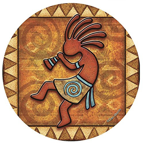 Thirstystone Stoneware Coaster Set, Kokopelli