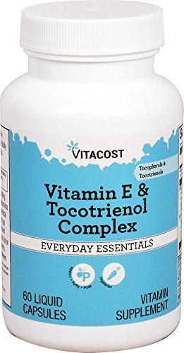 Vitacost Vitamin E   Tocotrienol Complex - 60 Liquid Vegetarian Capsules