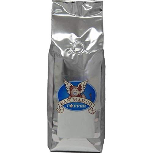 San Marco Coffee Flavored Whole Bean Coffee Peppermint 1 Pound