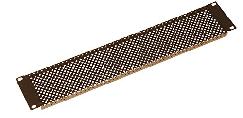 Gator Rackworks Rack Mount Perforated Flanged Panel Accessory 2U Size GRW-PNLPRF2