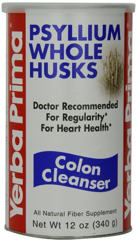 Yerba Prima Psyllium Whole Husks 12-Ounce