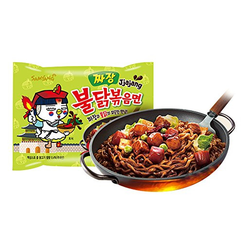 Samyang Jjajang Buldak 140g  Spicy Black Bean x Roasted Chicken Buldak Ramen  NEW Buldak  ????  ??????? 10