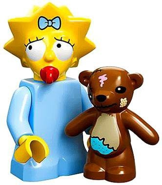 LEGO Minifigure Collection LEGO Simpsons Series LOOSE Maggie Simpson