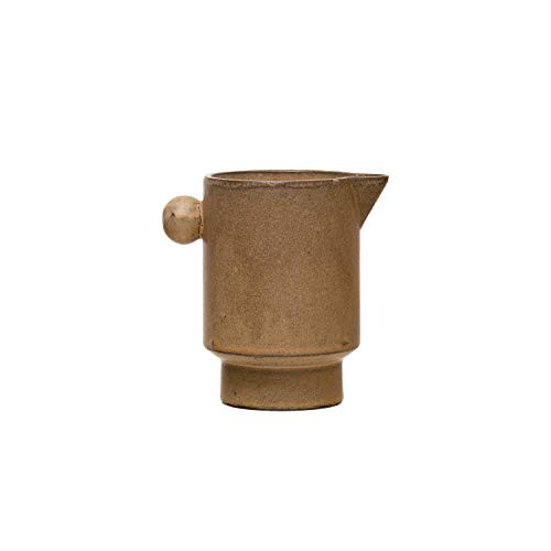 Creative Co-op Putty Stoneware Pitcher 16 oz