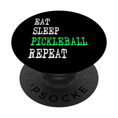 Womens Eat Sleep Pickleball Repeat Sports PopSockets Grip and Stand for Phones and Tablets Womens Eat Sleep Pickleball Repeat Sports PopSockets Grip and Stand for Phones and Tablets