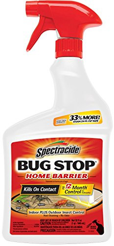 Spectracide Bug Stop Home Barrier Ready-to-Use Spray 32 Fluid Ounce