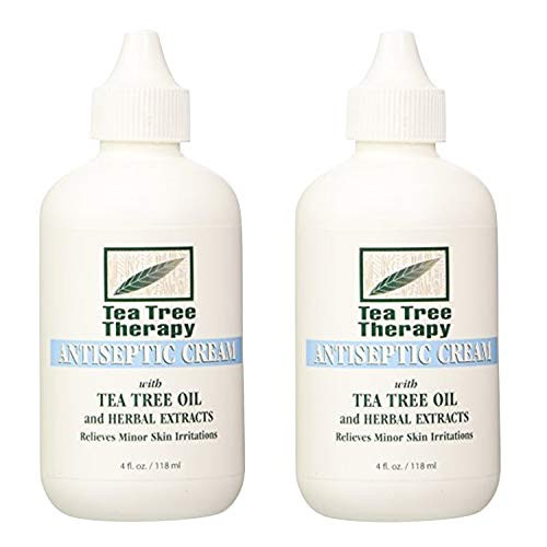 Tea Tree Therapy Antiseptic Cream 4 Ounce 2-Pack