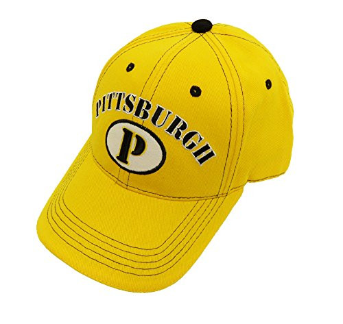 NFL Pittsburgh Steelers Gold Oval Cap Black One Size