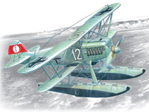 ICM Models He 51B-2 German Fighter Floatplane Building Kit