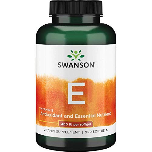 Swanson Natural Vitamin E 400 Iu 268 Milligrams 250 Sgels