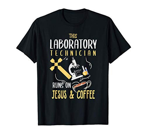Christian Laboratory Technician Shirt Jesus Lab Tech Gift T-Shirt
