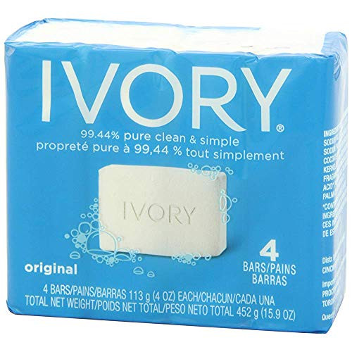 Ivory Soap Bars Original - 4 ea_ Pack of 2