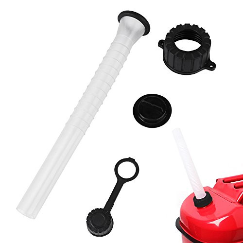 Estink Gas Can SpoutGas Can Spouts Fuel Container Replacement Spout Gasket Stopper Screw Cap Collar Rear Vent Cap 1 Set
