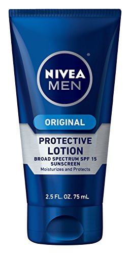NIVEA MEN Original Protective Face Lotion SPF 15 2_5 oz Tube Pack of 3