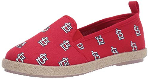 FOCO MLB St_ Louis Cardinals Womens Espadrille Canvas Shoes Small Team Color FOCO MLB St_ Louis Cardinals Womens Espadrille Canvas Shoes Small Team Color
