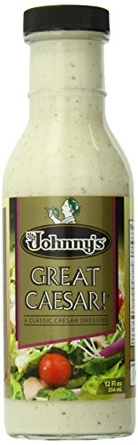 Johnnys Great Caesar Dressing 12 Ounce Pack of 6