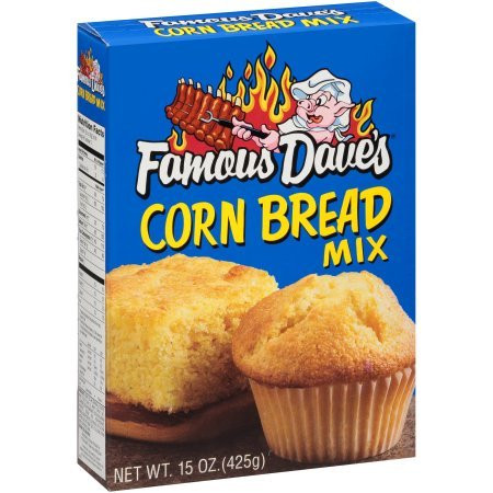 Famous Daves Corn Bread Mix 15 oz_ Box 3 Boxes of 15 Oz
