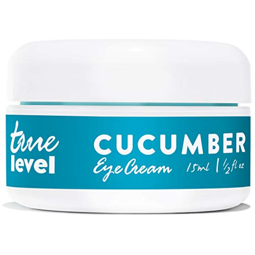 True Level Cucumber Eye Cream with Vitamin C Hyaluronic Acid For Puffy Eyes Dark Circles Under Eye Bags Treatment 15ml  0_5 fl_oz