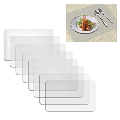 iSuperb Placemats Sets of 8 Heat Resistant Non-Slip Kitchen Table Mats Placemats Washable for Dining Table iSuperb Placemats Sets of 8 Heat Resistant Non-Slip Kitchen Table Mats Placemats Washable for Dining Table