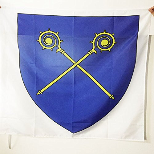 AZ FLAG Order of Canons Regular of Premontre Flag 3 x 3 for a Pole - Premonstratensians Flags 90 x 90 cm - Banner 3x3 ft with Hole
