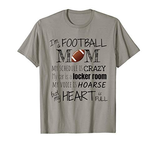 Mom Sports Gear Fan Player Mother Gift Shirts Football T-Shirt