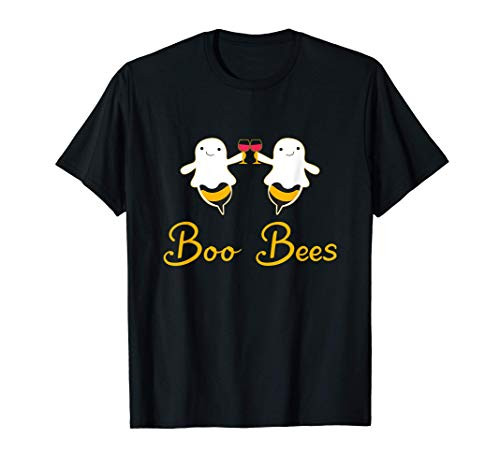 Halloween Boo Bees Ghost Matching Couples Family Funny Gift T-Shirt