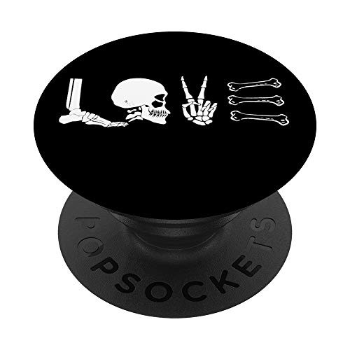 Love X-Ray Tech Life Fun Radiology Technologist Gift PopSockets PopGrip Swappable Grip for Phones   Tablets