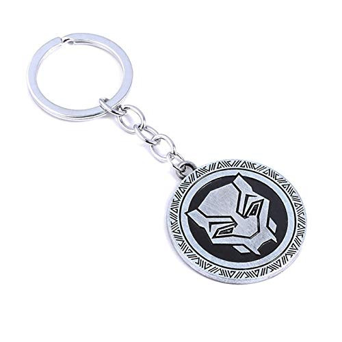 Black Panther Key-chainsThe Avengers Key Ring Marvel Keychain for Men Women