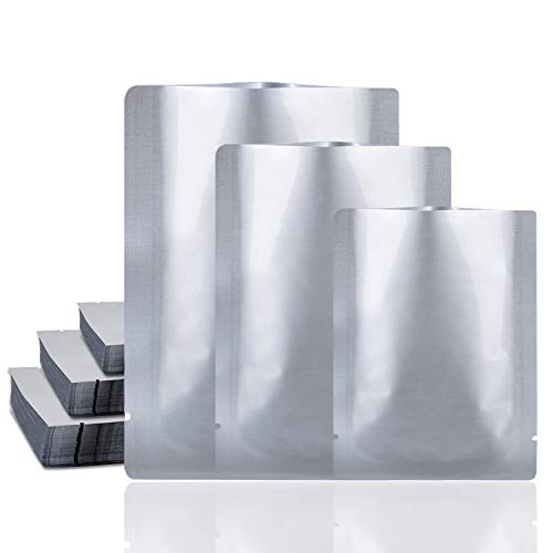 Mylar Aluminum Foil Bags 45 Pieces Metallic Mylar Foil Flat Heat Sealing Bags Storage Bags mylar Aluminum Foil Storage Pouch for Food Coffee Tea Beans 5 x 7 Inch 6 x 9 Inch 8 x 11 Inch Mylar Aluminum Foil Bags 45 Pieces Metallic Mylar Foil Flat Heat Sealing Bags Storage Bags mylar Aluminum Foil Storage Pouch for Food Coffee Tea Beans 5 x 7 Inch 6 x 9 Inch 8 x 11 Inch