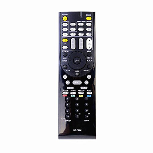 New RC-799M Replacement Remote Control fit for Onkyo HT-S3500 HT-R548 HT-RC330 HTS3500 HTR548 HTRC330 Audio Video AV Receiver