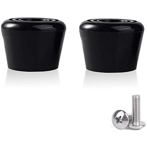 zmr 1 Pair PU Rubber Roller Skate Toe Stoppers Double-Row Roller Skate Brake Head Roller Skate Toe Stops Dedicated Brake Wear Brake Leather Roller Skating Accessories with Screws Black zmr 1 Pair PU Rubber Roller Skate Toe Stoppers Double-Row Roller Skate Brake Head Roller Skate Toe Stops Dedicated Brake Wear Brake Leather Roller Skating Accessories with Screws Black
