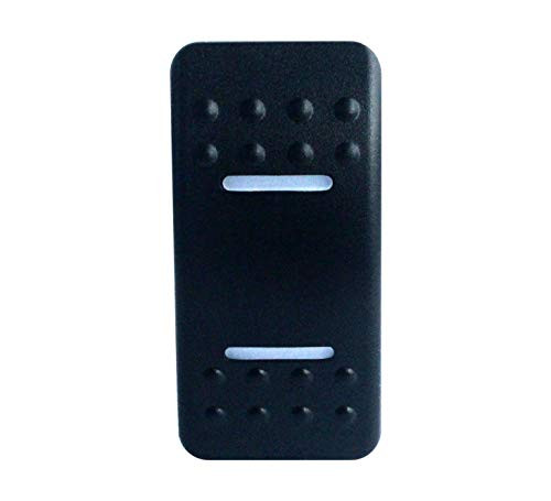 Tbrand White Led 7 pin ONOffON Rocker Switch DPDT for NARVA ARB Carling Style Replacement Marine Grade 12V 24V