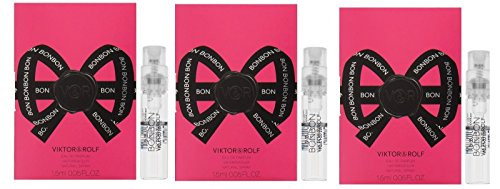 Viktor   Rolf 3 x BonBon Eau de Parfum Spray 0_05 oz 1_5 ml Vial Sample New