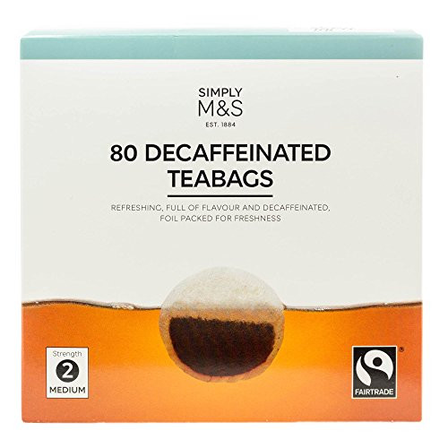 Marks and Spencer M S  80 Decaffeinated Teabags