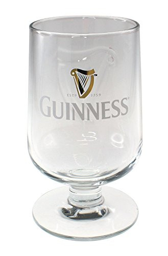 Guinness Embossed Stem Glass