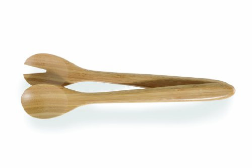 Danesco 3020205 14-Inch Bamboo Salad Server Set