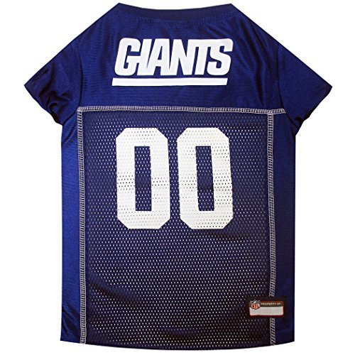 NFL NYG-4006-XXL NEW YORK GIANTS DOG Jersey XX-Large