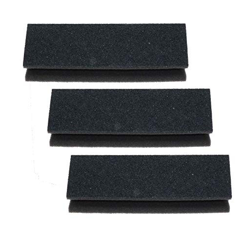 3-Pack Inside Corner Sanding Sponge - 90-Degree Drywall Sander Block Medium Grit with Contour Grip