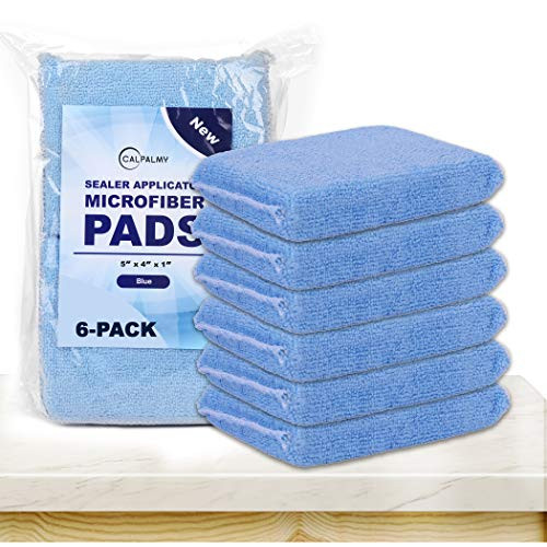 Professional Microfiber Sealer Applicator Pad The Perfect Tool to Apply Sealer to All Natural Stone and Tile Like Marble Granite Concrete Slate Blue Professional Microfiber Sealer Applicator Pad The Perfect Tool to Apply Sealer to All Natural Stone and Tile Like Marble Granite Concrete Slate Blue