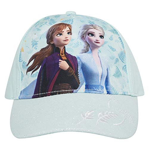 Disney Girls Frozen Movie Baseball Hat - Frozen Elsa Anna Olaf and Sven Logo Curved Brim Adjustable Cap Glitter Disney Girls Frozen Movie Baseball Hat - Frozen Elsa Anna Olaf and Sven Logo Curved Brim Adjustable Cap Glitter