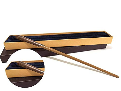 HOLIDAYFUN Handcrafted Magic Wand Handcarved Black Wand Professor Wand Wizard Sorcerers Wand 05