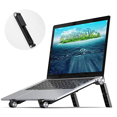 Laptop Stand Portable Laptop Holder Riser Adjustable Computer Stand Ergonomic Notebook Stand Ventilated Desktop Holder Foldable Laptop Lift Compatible with 10-15_6 inch Laptops Devices Laptop Stand Portable Laptop Holder Riser Adjustable Computer Stand Ergonomic Notebook Stand Ventilated Desktop Holder Foldable Laptop Lift Compatible with 10-15_6 inch Laptops Devices