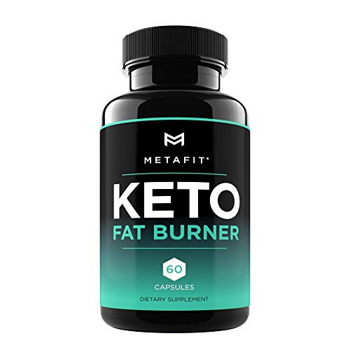 Keto Fat Burner Pills for Weight Loss - 60 Keto Burn Capsules - Ketosis Diet Supplement for Women   Men by METAFIT