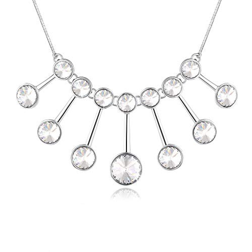 PLATO H Crystal From Swarovski Clear Crystal Pendant Necklace Woman Fashion Jewelry Necklace