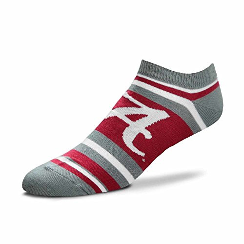 For Bare Feet Alabama Crimson Tide Adult NCAA Lotta Stripe Socks - Team Color Large For Bare Feet Alabama Crimson Tide Adult NCAA Lotta Stripe Socks - Team Color Large